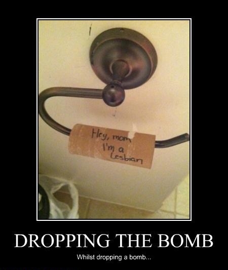 Dropping the bomb