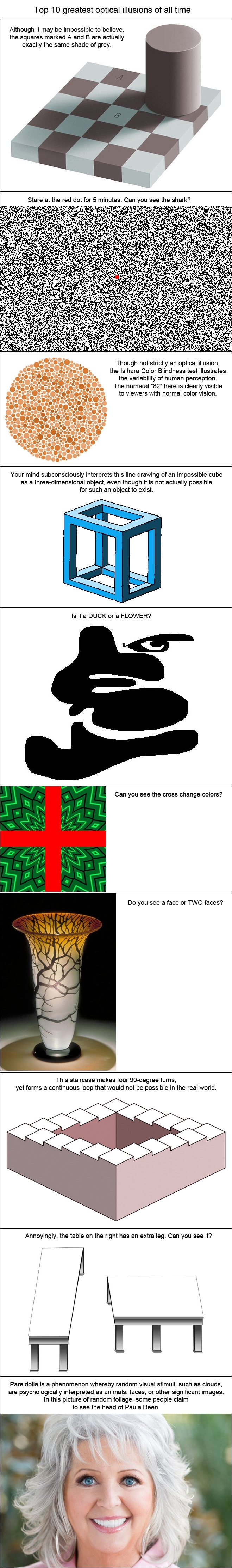 Optical illusions