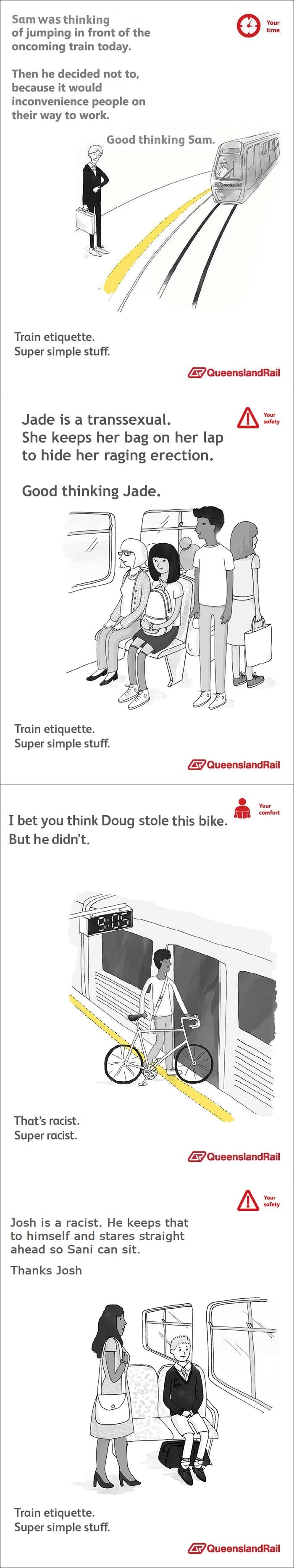Train etiquette