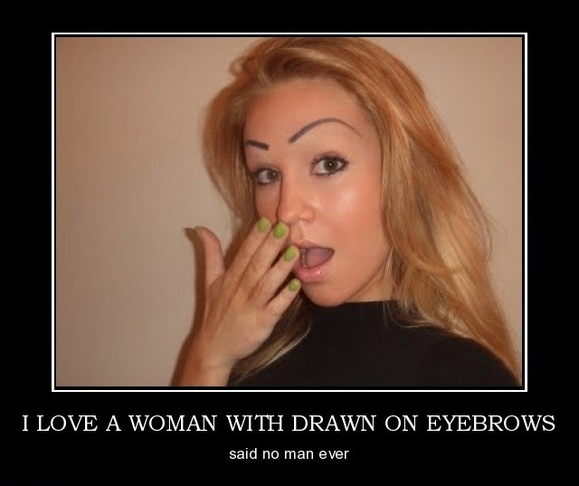 Crayola eyebrows 