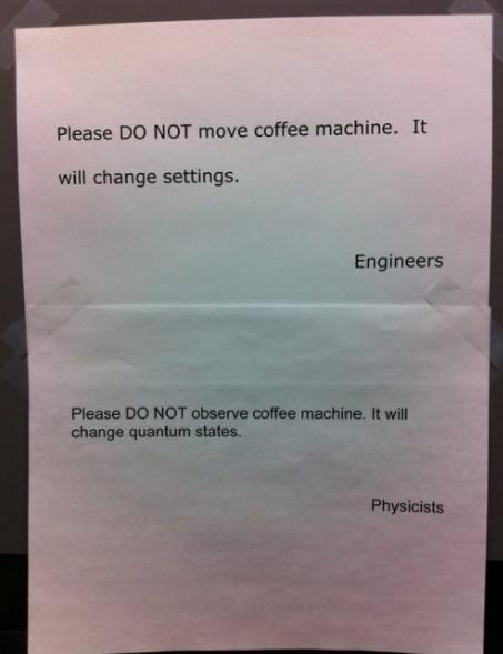 Engineers vs. Physicists