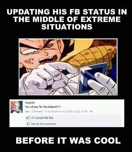 Hipster Vegeta