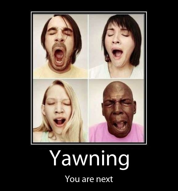 Yawning
