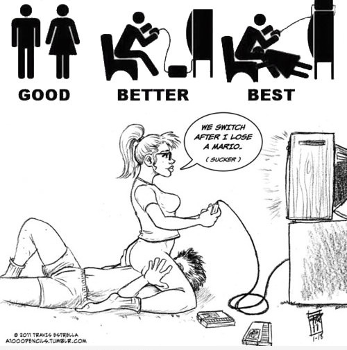 How girls should play games