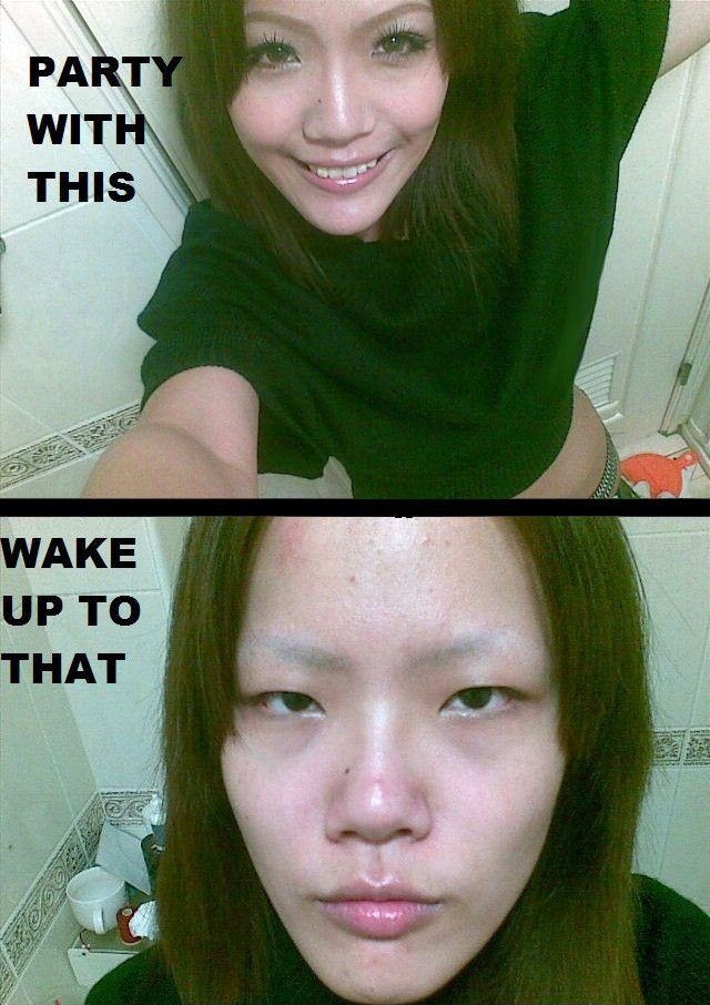 Asians makeup