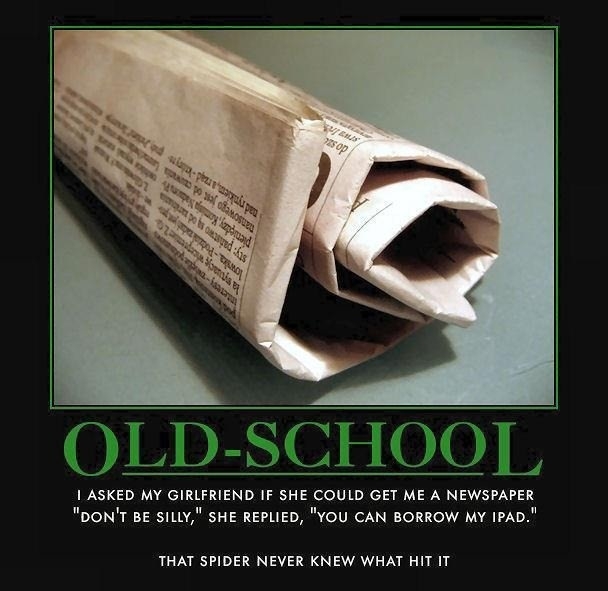Old school!
