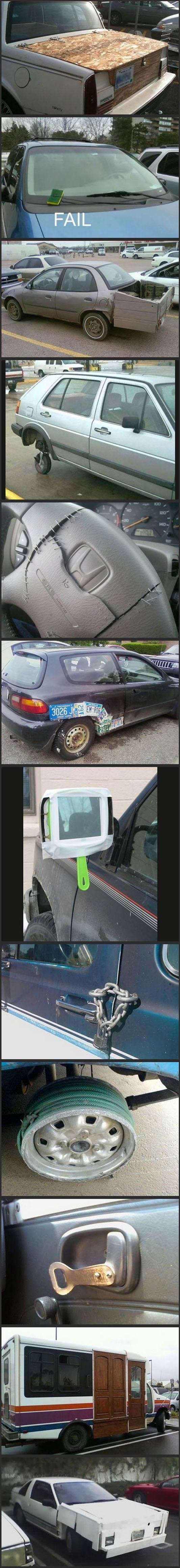 Car repairer's fail