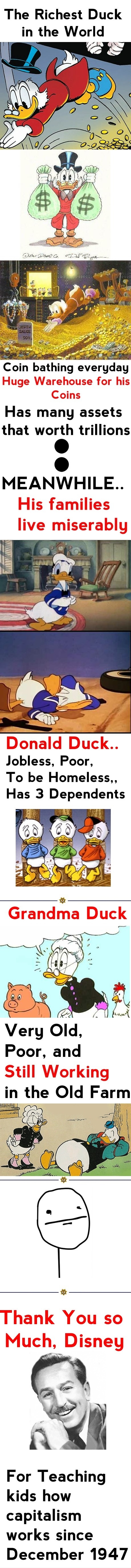 Disney teaching capitalism