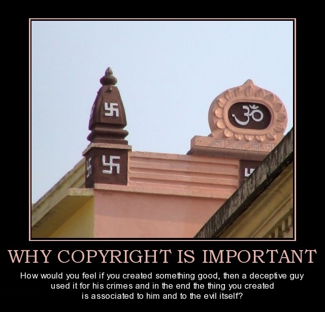 Indian Swastika is not evil