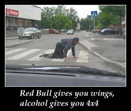 Red Bull VS. Alcohol