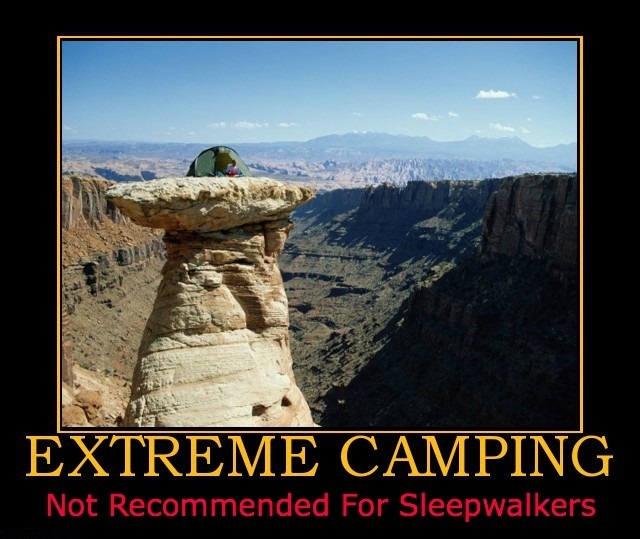 Extreme camping