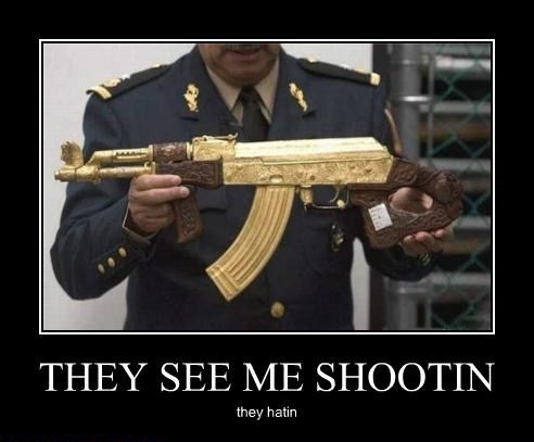 Saddam's or Gaddafi's?