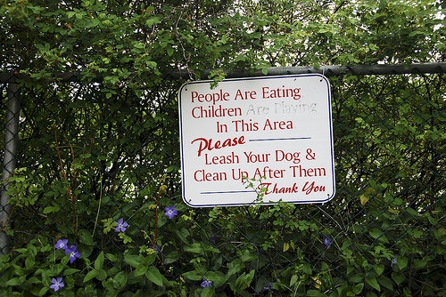 Delicious Children Signage