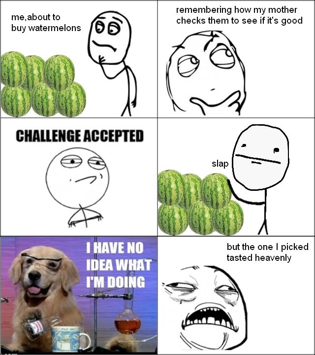 Buying a watermelon