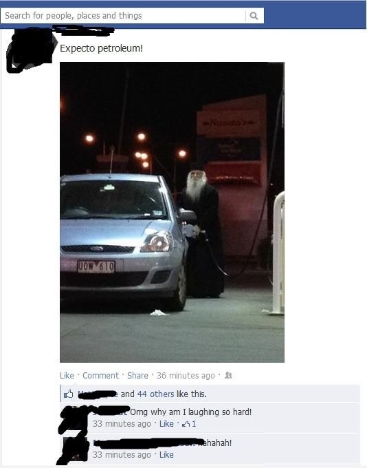 EXPECTO PETROLEUM!