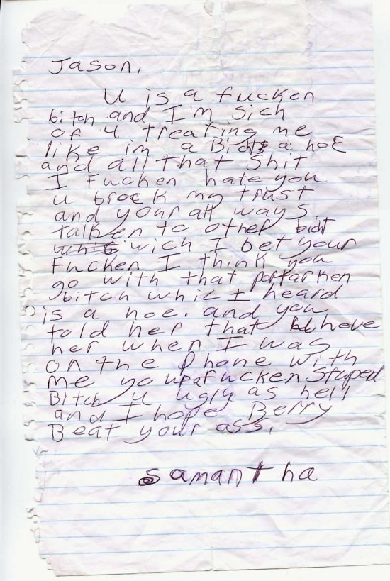 best break up letter by kid
