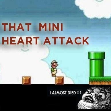 Mini heart attack!