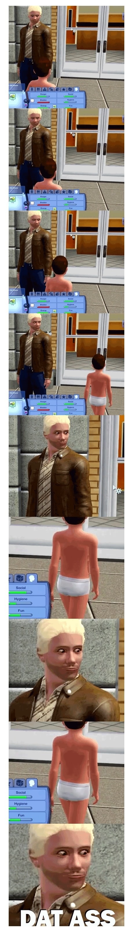 Sims 3 is h0rny