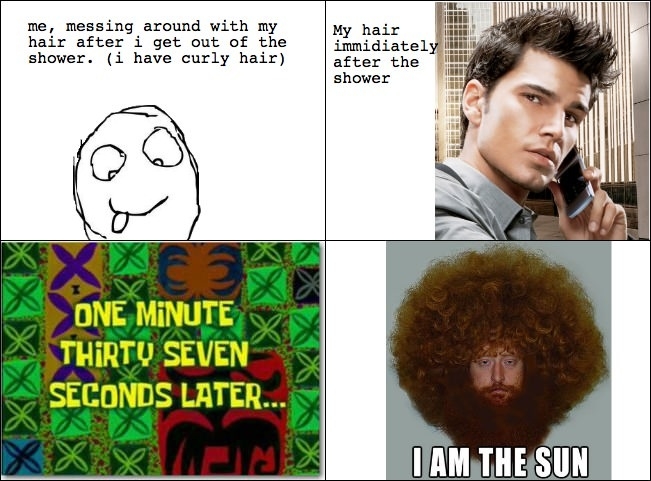 Curly hair sucks!