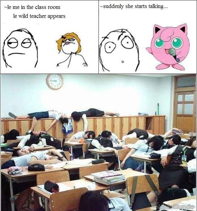 My entire life in school