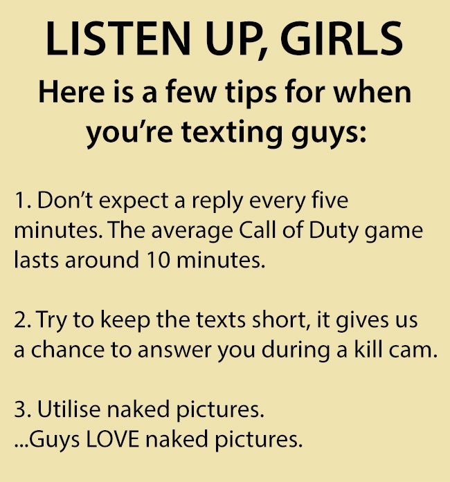 Some tips for girls
