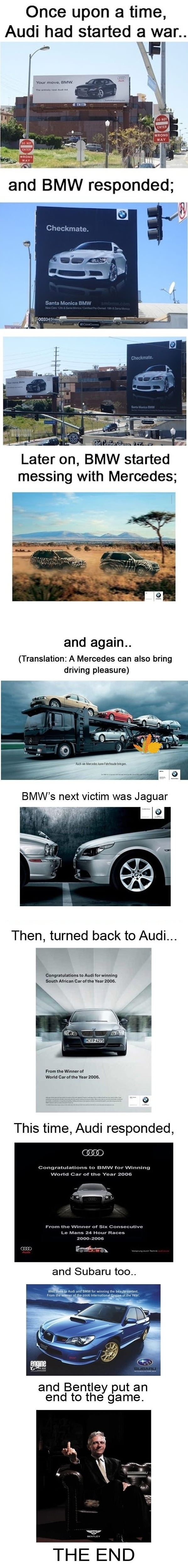 Audi VS. Cars