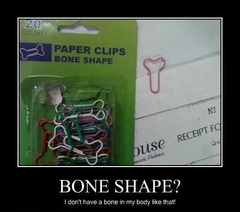 I've the weirdest paperclip now