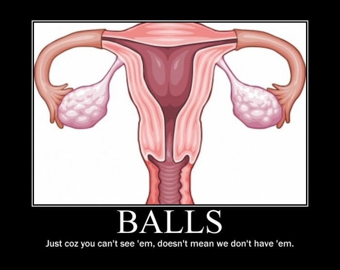 Girls have them too