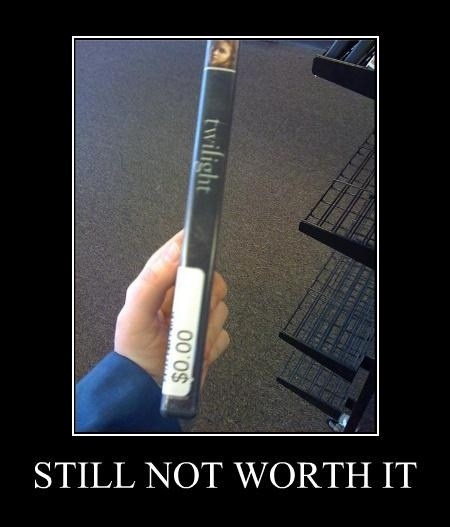 Still not worth it