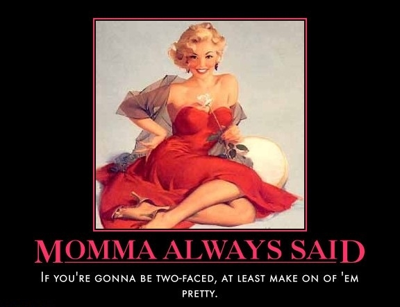Advice for the two-faced