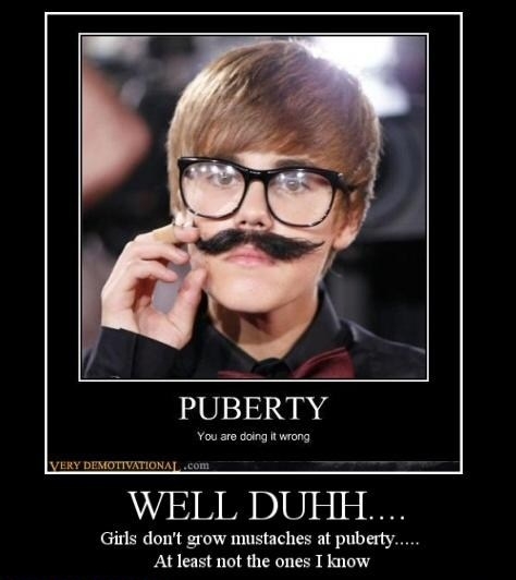 Chickstache!