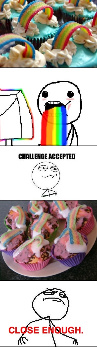 Close enough to rainbows