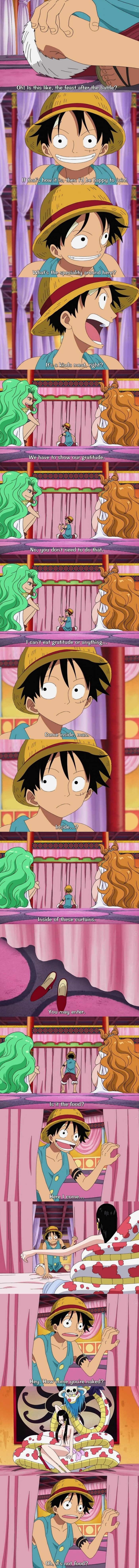 Just Monkey D. Luffy