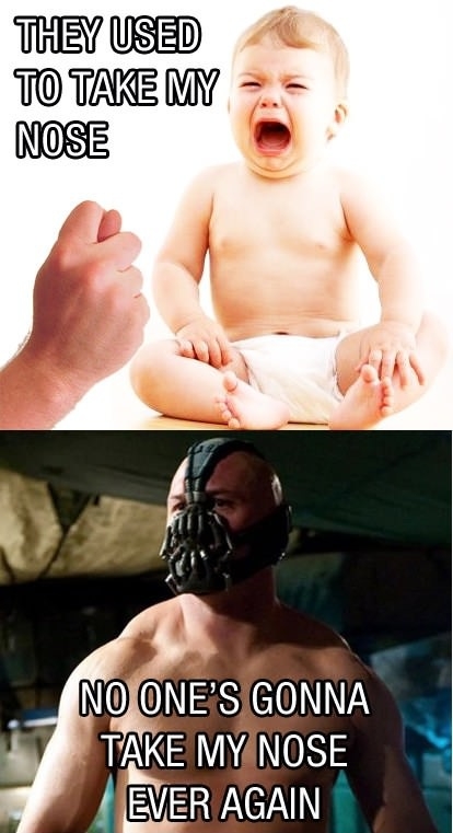 Reason behind Bane's mask