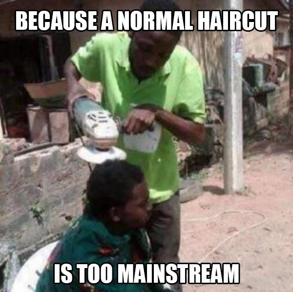 Haircut lvl: Africa