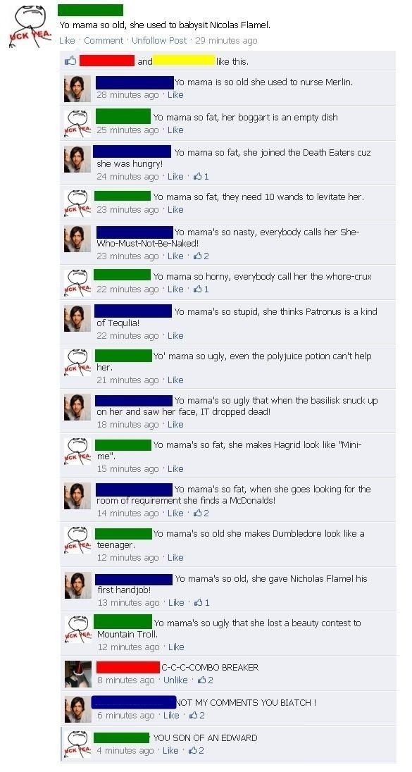Harry Potter Yo Mama