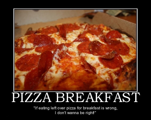 Pizza breakfast