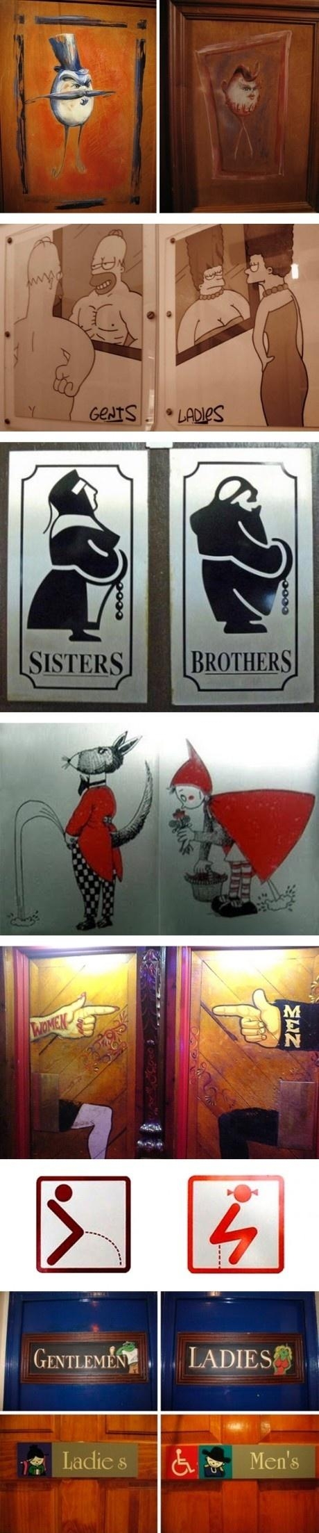Toilet Signs