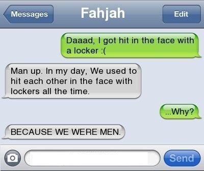 Real men!