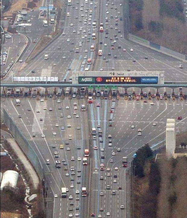 Toll gate illusion