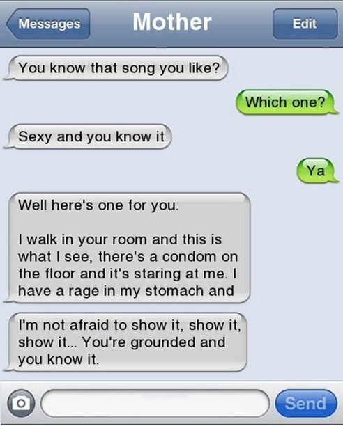 You're grounded!