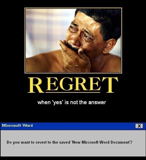 Regrets