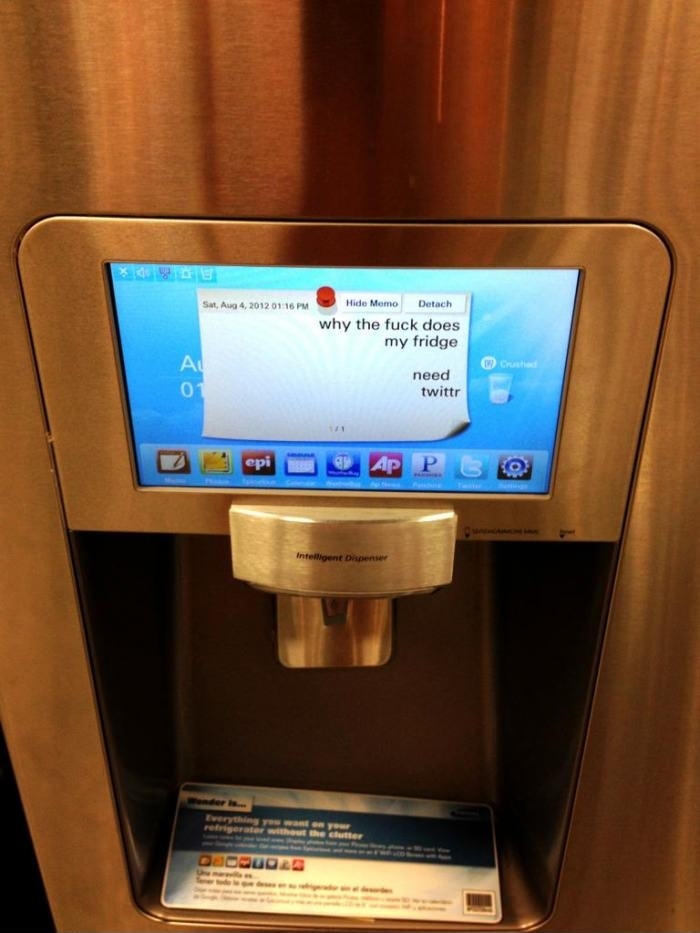 Smart fridge