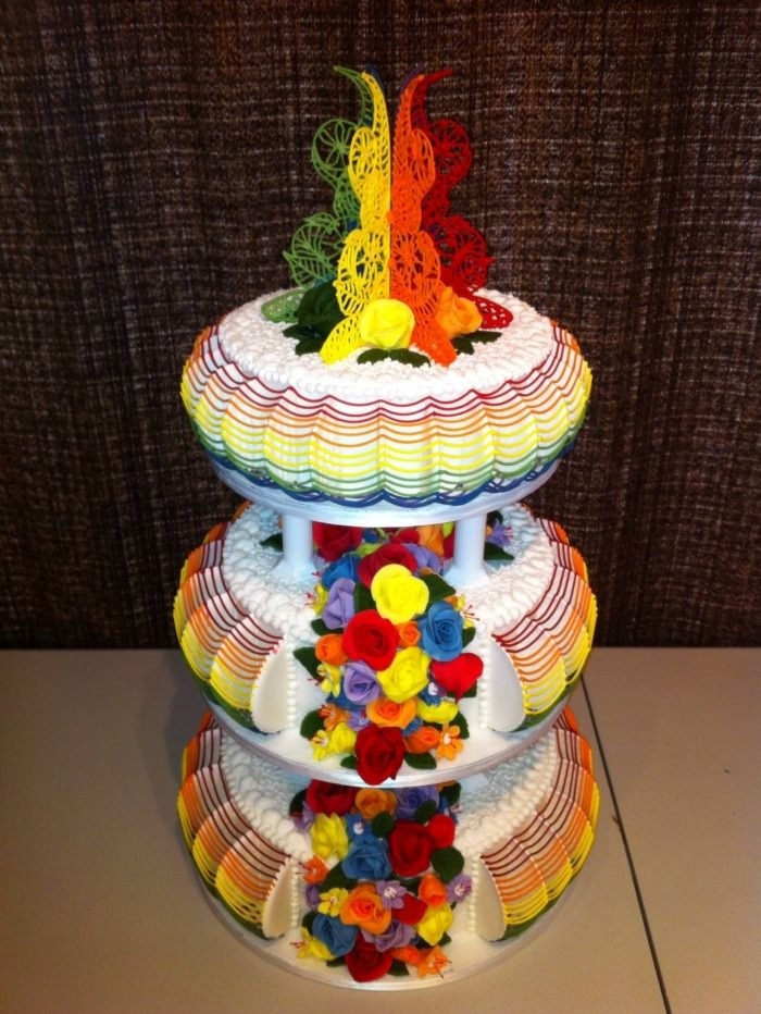 Awesome Rainbow Cake