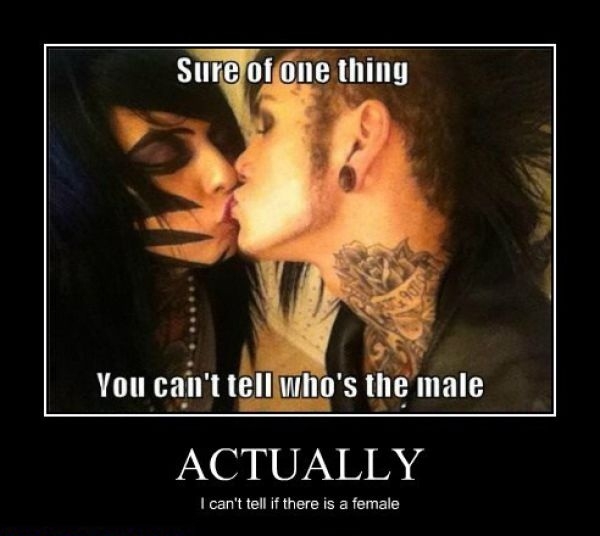 Not sure if male or..