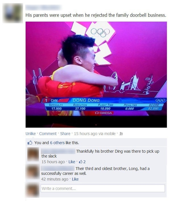 Epic Facebook Comment