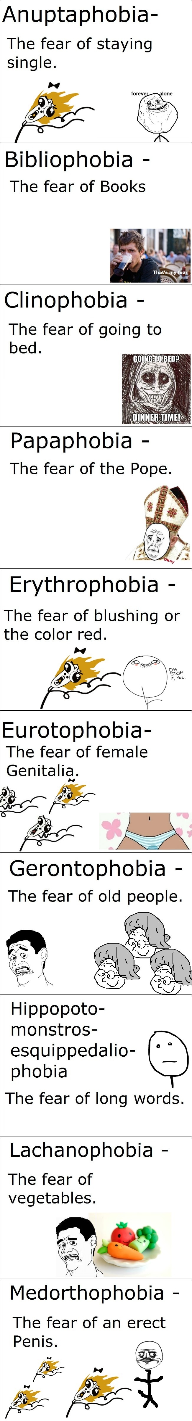 Some strange phobias