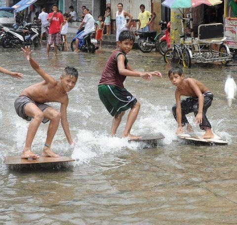 When there's flooding