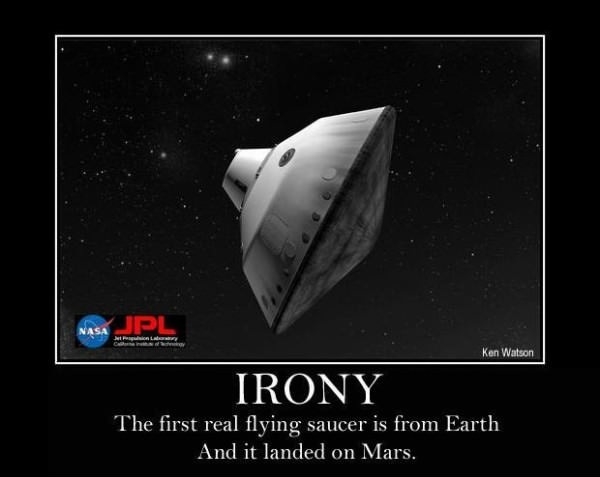 The UFO Irony