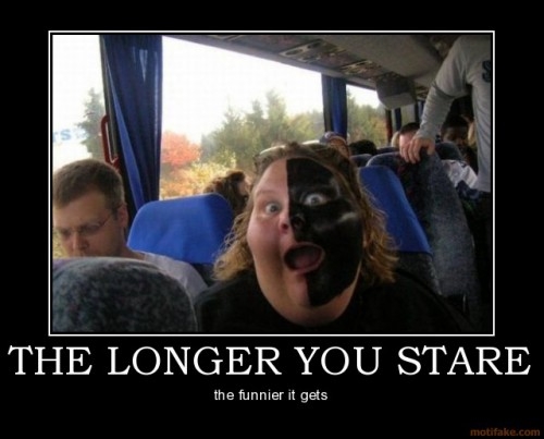 The longer you stare